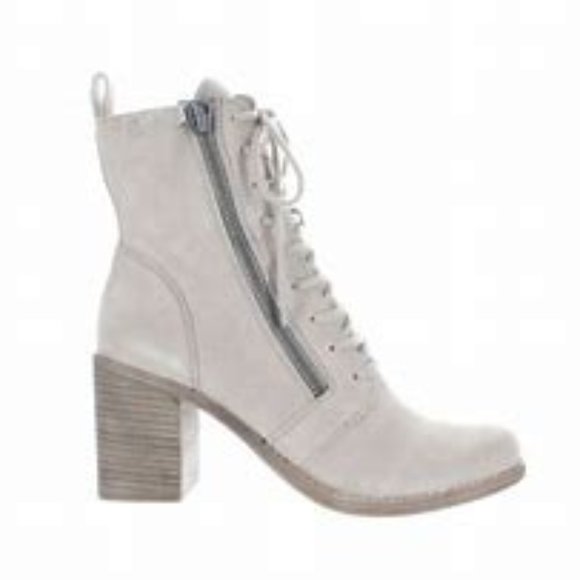 Dolce Vita Beige Suede Boots - Picture 1 of 5